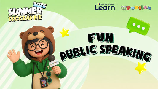 Fun Public Speaking | 趣味英語口才訓練營 (Age 6-8)