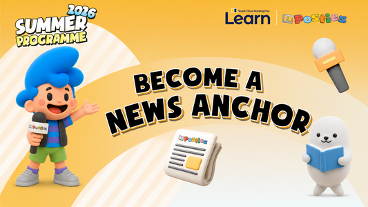 Become a News Anchor | 主播新星訓練營 (Age 9-12)