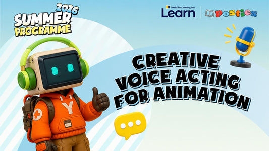 Creative Voice Acting for Animation | 趣味英語動畫配音 (Age 8-12)