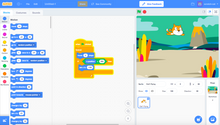 Load image into Gallery viewer, Storytelling with Scratch | 編程學英語 (Ages 6-8)
